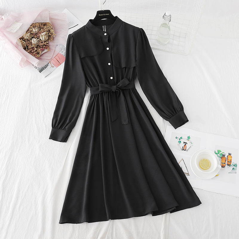 Kleid Design Sense of Minority Schnürrock einfarbig für Kinder 4090