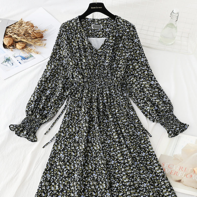 Gentle wind winter skirt is thin, with a bottomed skirt inside  4059