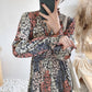 Chiffon kniedünn Temperament sanfter Wind FAIRY DRESS Mori Department 3899