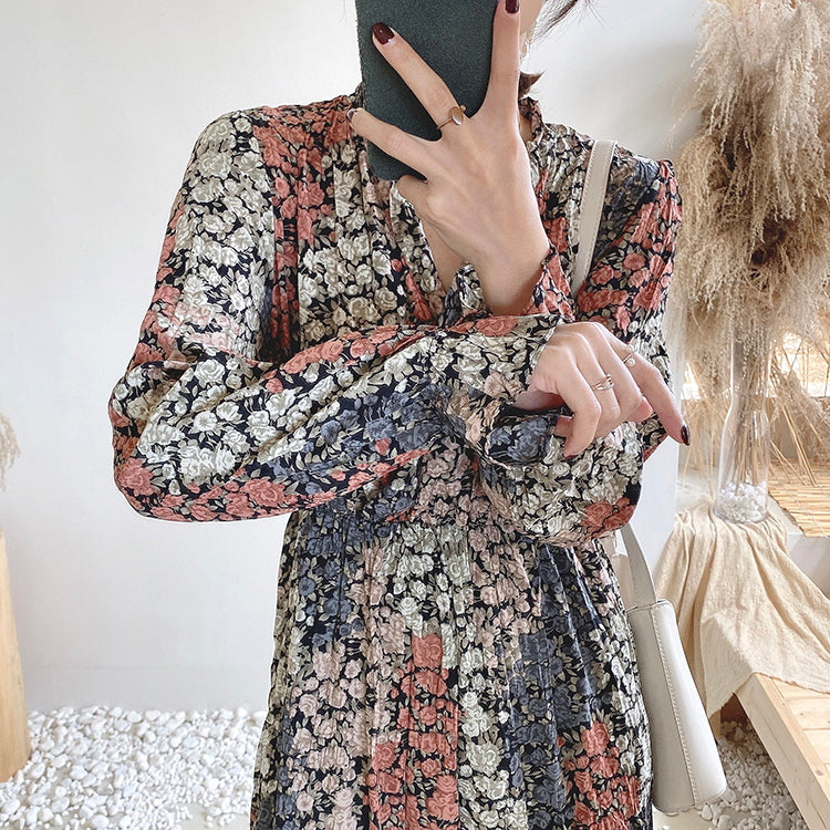 Chiffon kniedünn Temperament sanfter Wind FAIRY DRESS Mori Department 3899