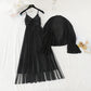 Cardigan Spitzenkleid Temperament Göttin Stil 3827