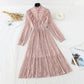 The new waist is slim. Chiffon pleated skirt  3846