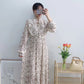High waist thin fairy gentle wind snow spinning floral skirt  3897