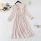 Fairy Super Fairy Sen Department Taillenabschluss dünnes sanftes Windkleid 3809