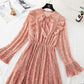 Retro Platycodon chiffon long skirt fairy super fairy series  3821