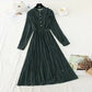 French Floral Chiffon pleated long skirt fairy super fairy series  3926