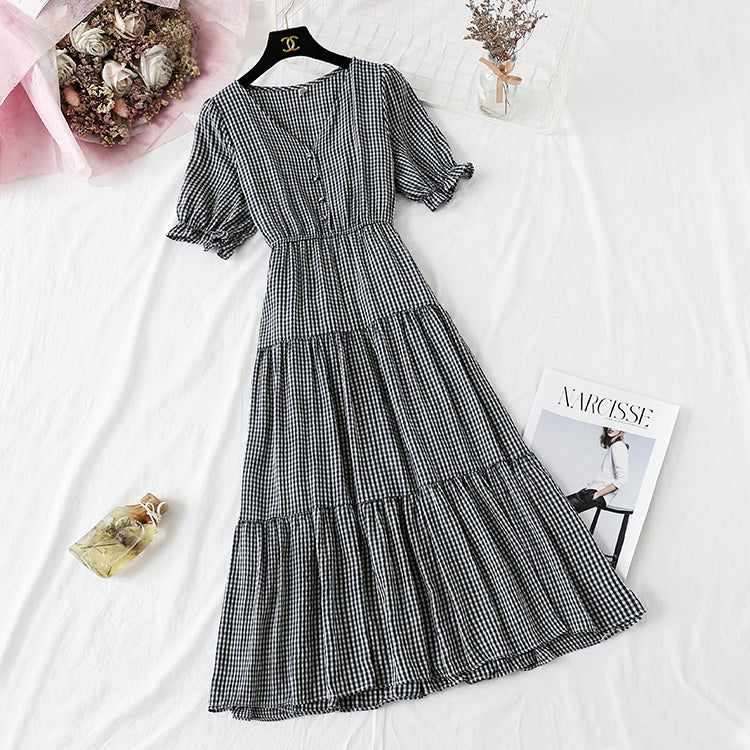 Literary and artistic long skirt fairy super xiansen department is sweet and thin  3732