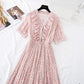 New French little fairy super xiansen series Kikyo first love long skirt  4596