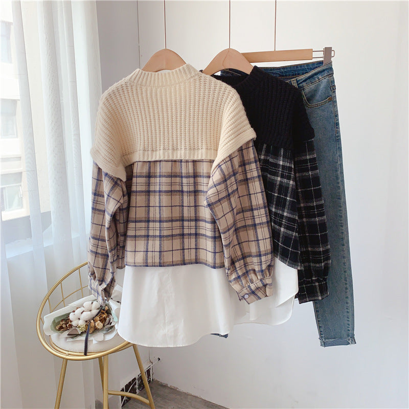 Korean loose lazy style sweater top  5101