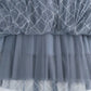 New early spring style, mesh skirt, plaid print pleated skirt  3709