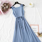 French Platycodon grandiflorum skirt is thin at the waist  4105