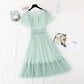 New French gentle skirt fairy super xiansen long style  4613