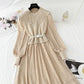 Neues Strickkleid 4435 mit Super-Fee-Spitzenstickerei