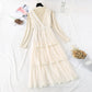 Japanischer weicher Wind mit Netzkleid 3989