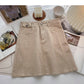 Fashion Hong Kong style leisure Retro High Waist Skirt  5487