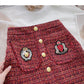 New high waist fashionable retro personalized Hip Wrap Skirt  5568