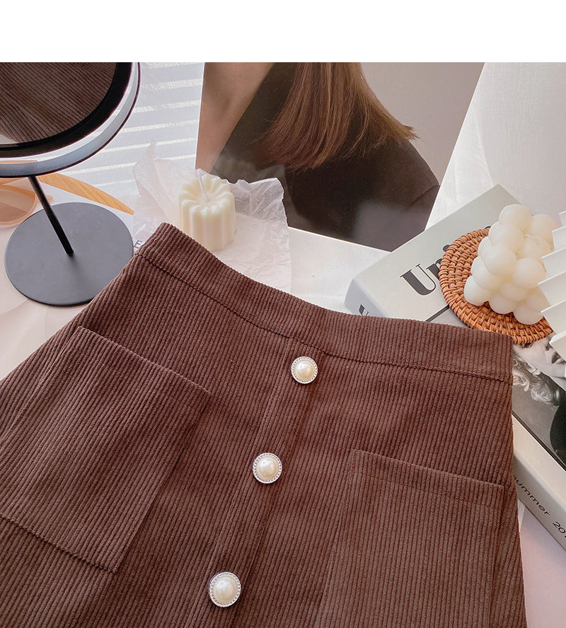 New Korean fashion slim Ruffle Skirt  5332