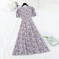 The new chiffon skirt is slim at the waist. French minority Chiffon Skirt  4646