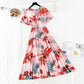 New Retro French holiday dress  4215