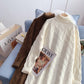 Long bottomed dress with loose thickened inner wool skirt  4928