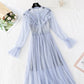 New suspender suit skirt fairy super xiansen French Retro  4386