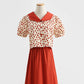 Small fresh suit dress  4288