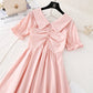 High waist French long skirt fairy super xiansen system shows thin waist 4141