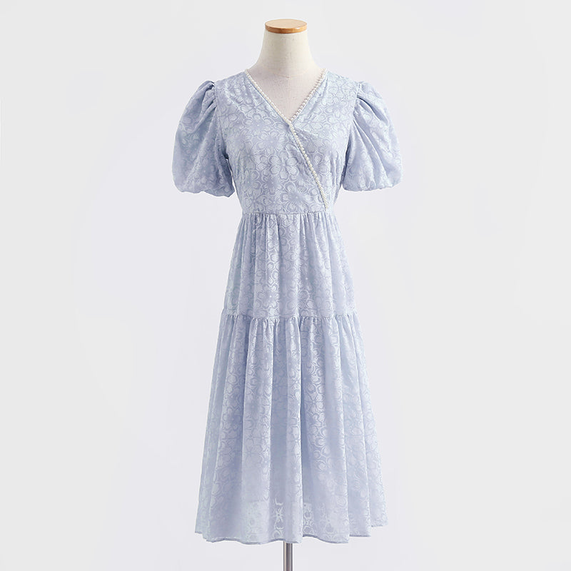 Neues französisches Retro-Kleid für die erste Liebe Princess Dress 4289