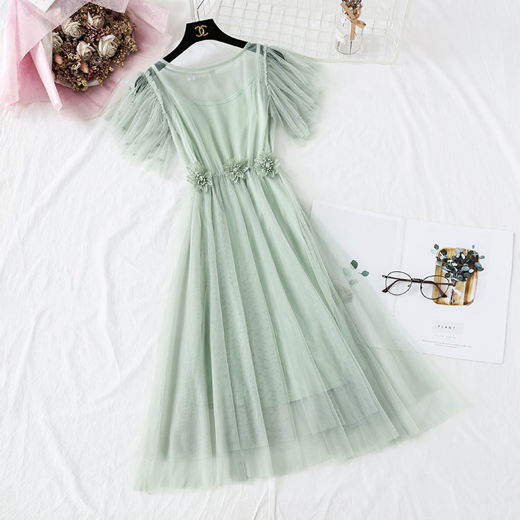 French Platycodon skirt super xiansen series  4345