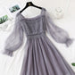Robe en maille fine de style super xiansen 3729