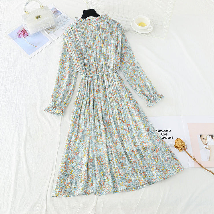 The new fairy super xiansen series has a slim waist and chiffon skirt  4706