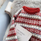 The red sweater is retro and lazy  5075