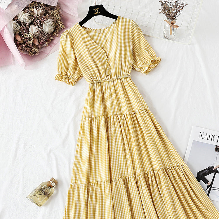 Literary and artistic long skirt fairy super xiansen department is sweet and thin  3732
