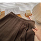 Version coréenne de la jupe taille haute et petit homme, à la mode, fine, couvrant les hanches 5447