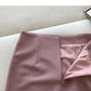 Das koreanische Damenkleid ist sanft und dünn, geteilter mittlerer und langer Rock 5688
