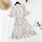 The new Daisy chiffon skirt is slim at the waist  4677