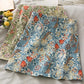New style, vintage style, printed high waist, A-line bodycon skirt  3598