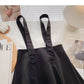 Woolen skirt high waist A-line umbrella skirt 5376