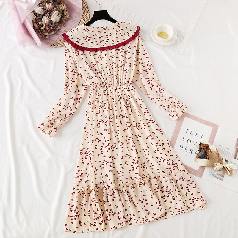 Jupe rétro Yamamoto super Fairy Doll col robe d'amour 3731