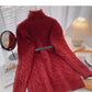 Mittellanger Rollkragenpullover 5953