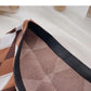 Retro lazy contrast color rhombic lattice Thin High Waist Hip Wrap Skirt  5369