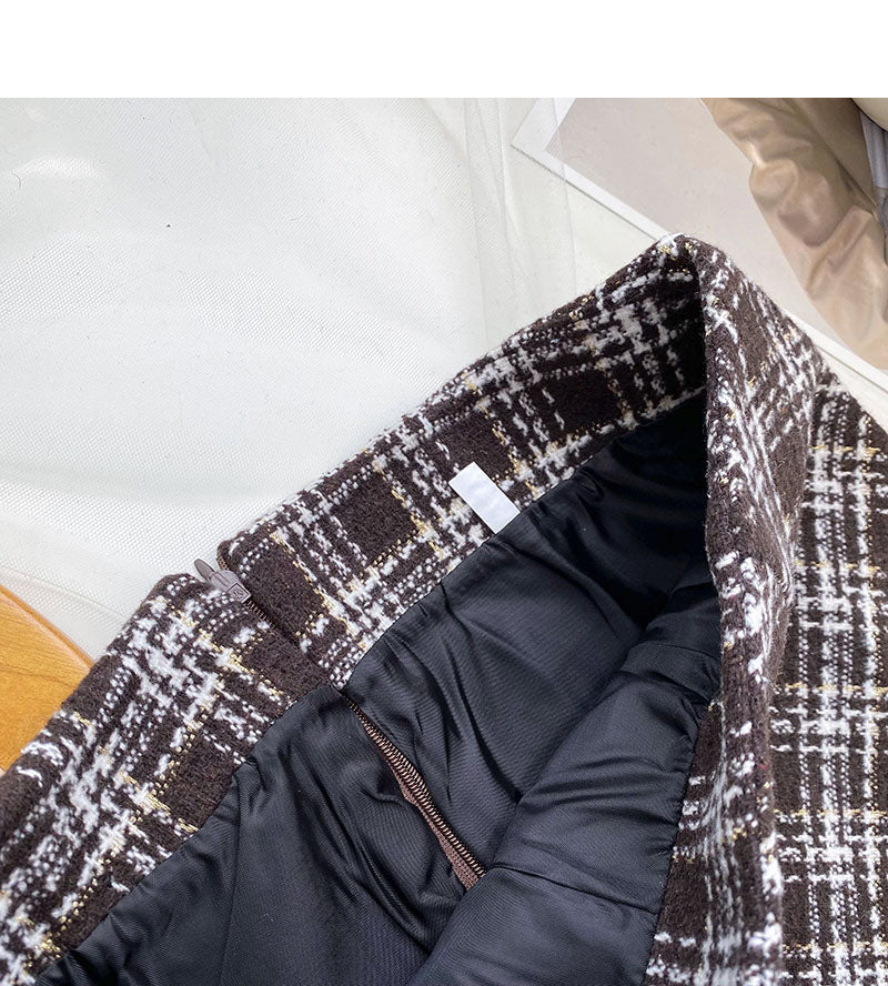 Korean style, retro, thin, versatile skirt fashion  5518