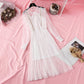 French retro skirt, super xiansen series, waist closing, slim temperament  4367