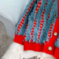 Loose and lazy WindNet red sweater  5070