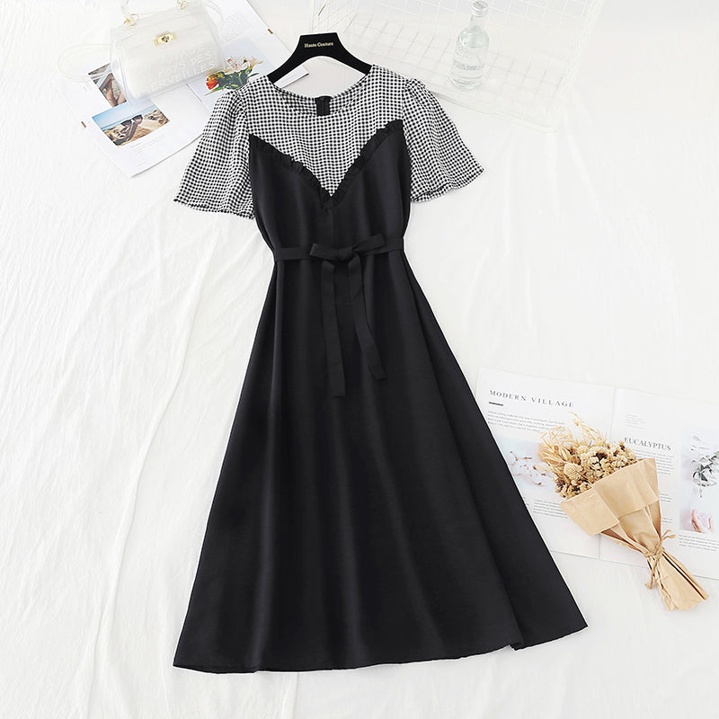 Französisches Kleid, retro und cool 4175
