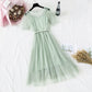 French Platycodon skirt super xiansen series  4344
