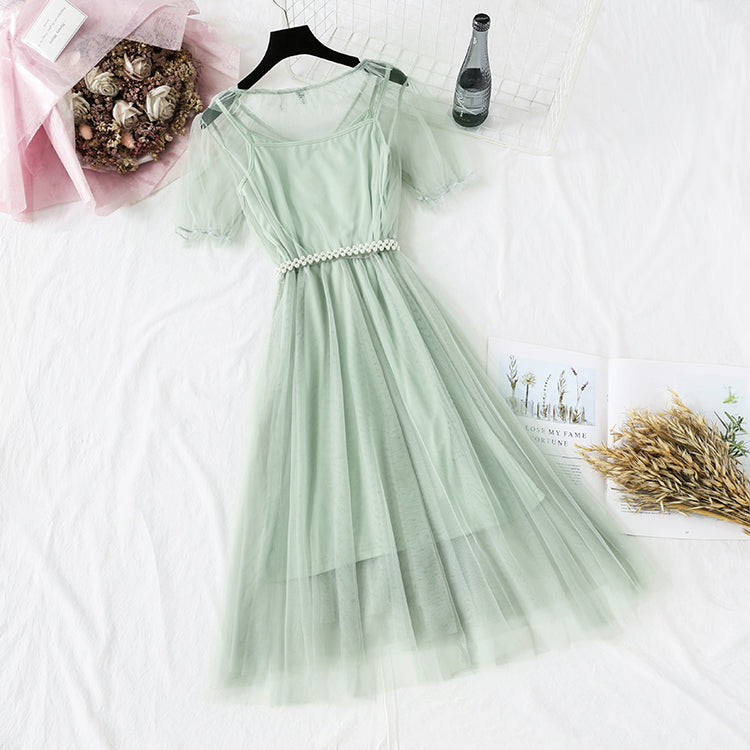 French Platycodon skirt super xiansen series  4344