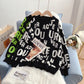 Letter Pullover Sweater foreign style sweater  4989