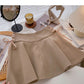 Korean side strap design, slim high waist skirt  5636