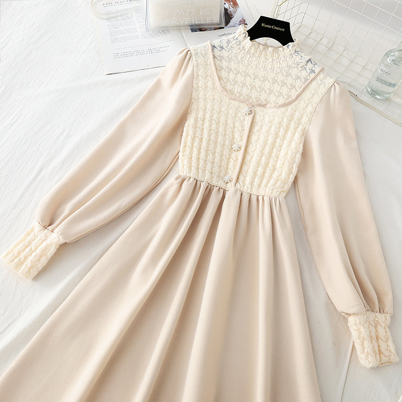 New gentle lace stitching celebrity  4771